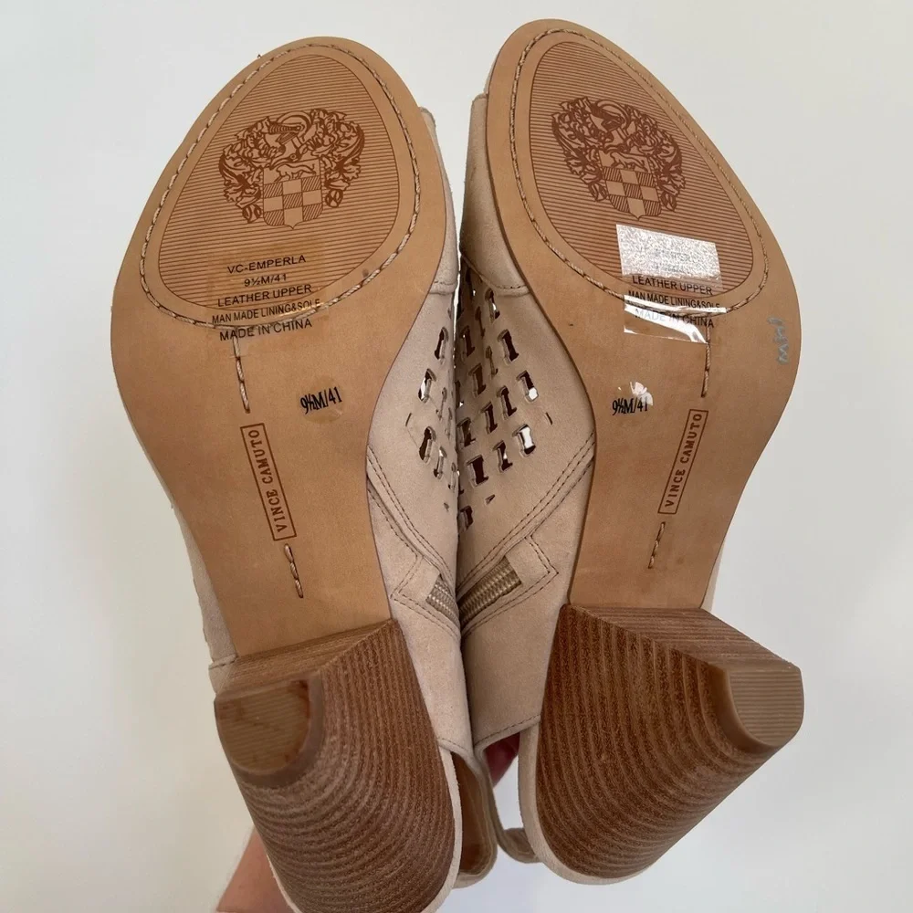 Vince Camuto measurements outsole worn